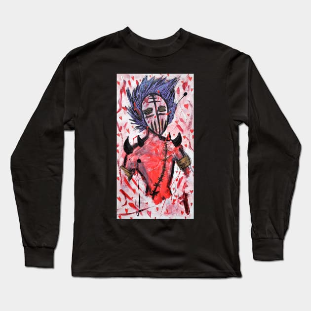 Agony Long Sleeve T-Shirt by nannonthehermit